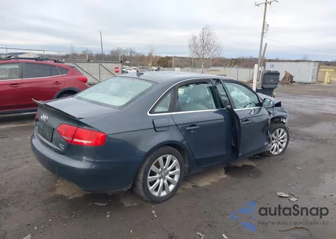 2011 Audi A4 2.0T Premium from USA, damaged, VIN WAUFFAFL4BN012171